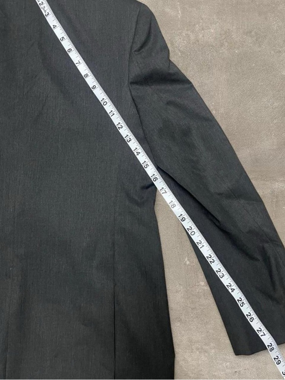 Lauren Ralph Lauren Gray Blazer Jacket Men’s 16R Classic Fit 2 Button Suit Coat - Picture 6 of 8